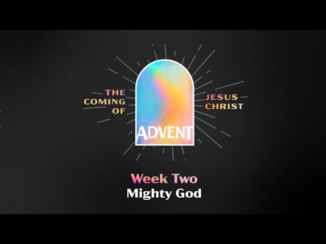 Advent: The Coming Of Jesus