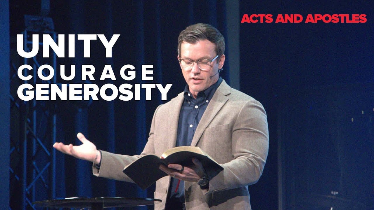 Unity, Courage, & Generosity