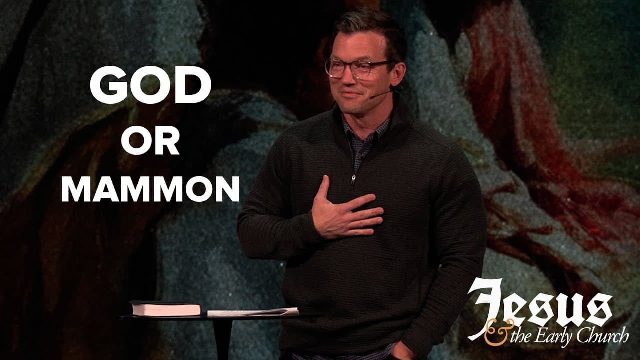 God or Mammon