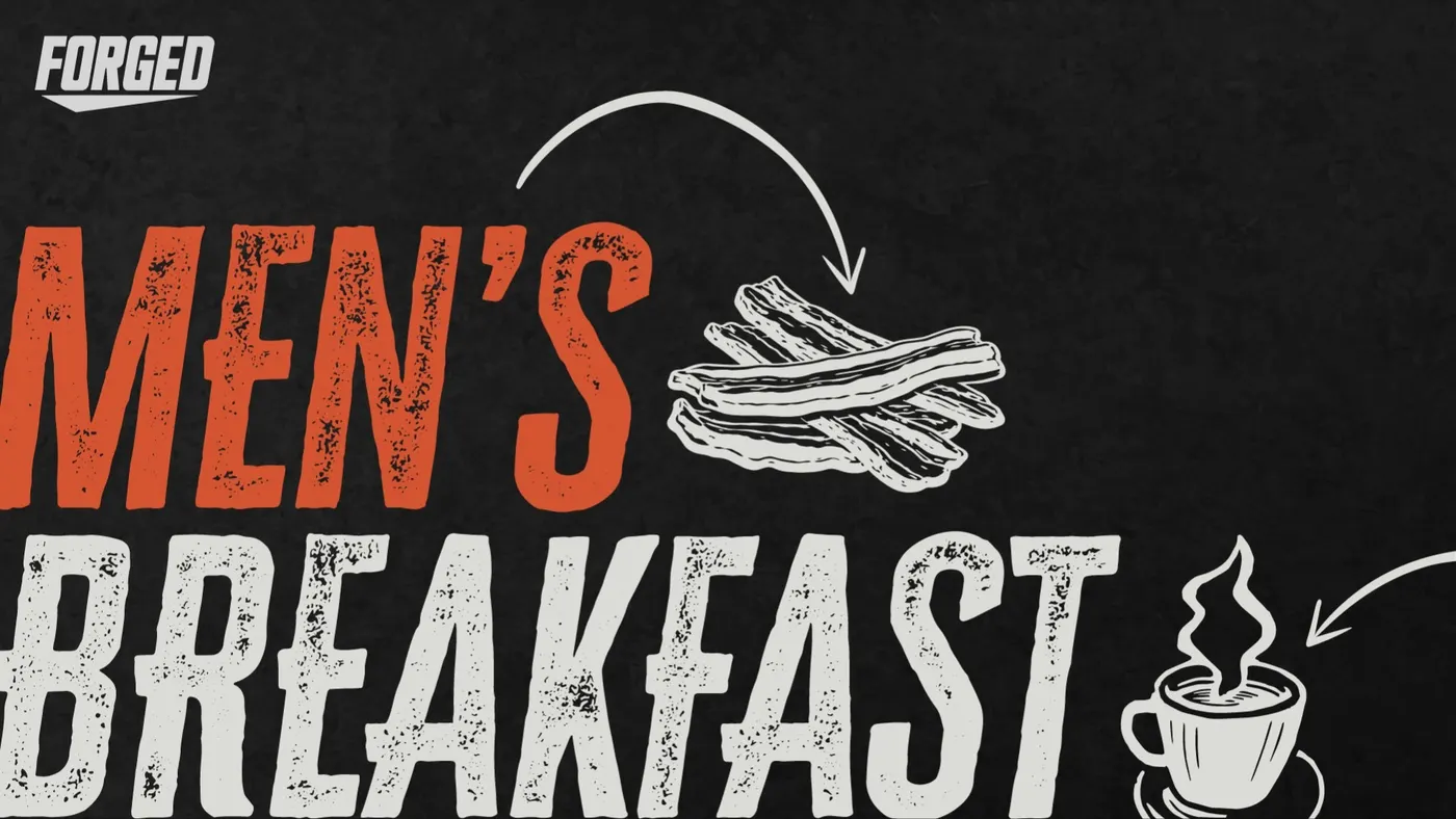 Forged Men's Breakfast event graphic