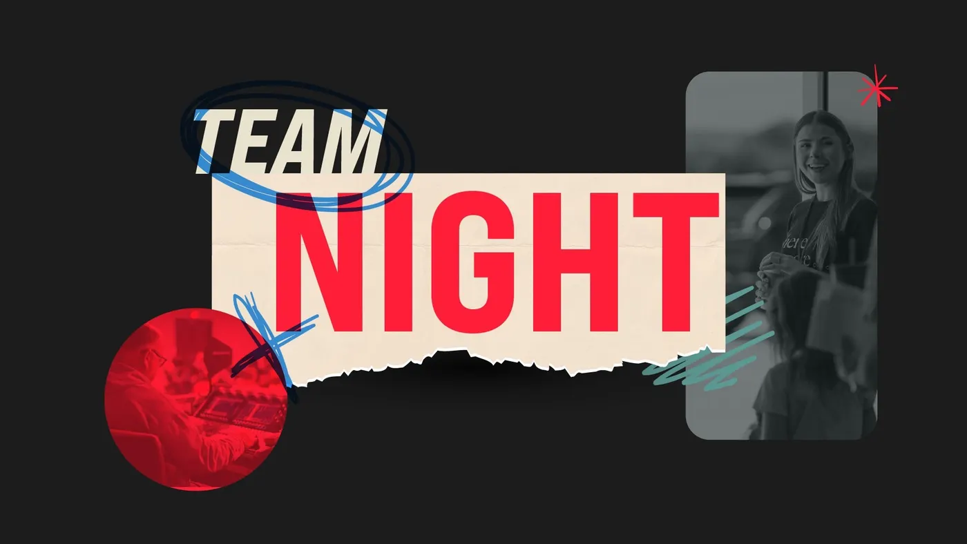 Team Night event graphic