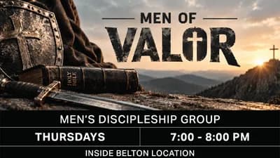 Men of Valor small group photo